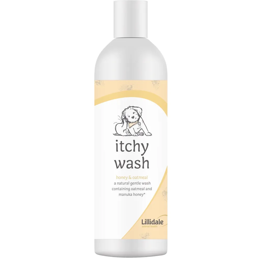 10% OFF (Exp Mar 25): Lillidale Itchy Wash Dog Shampoo (Honey & Oatmeal) 250ml