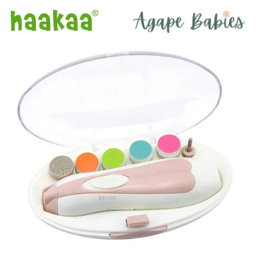 [6M Local Warranty] Haakaa Electric Nail Care Set