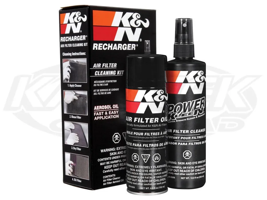 Air Filter Recharger Kit Aerosol Oil & Cleaner Kit