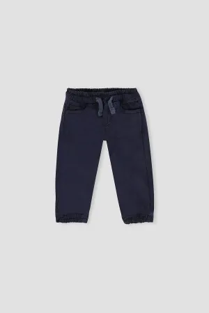 Alfons Denim Jogger Pant For Baby Boy - Naval Academy