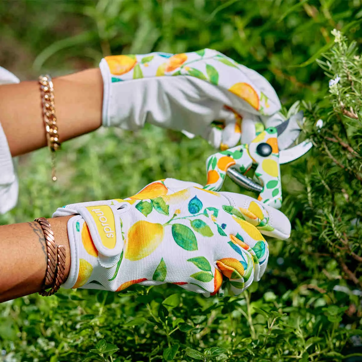 Annabel Trends Sprout Gardening Gloves Citrus