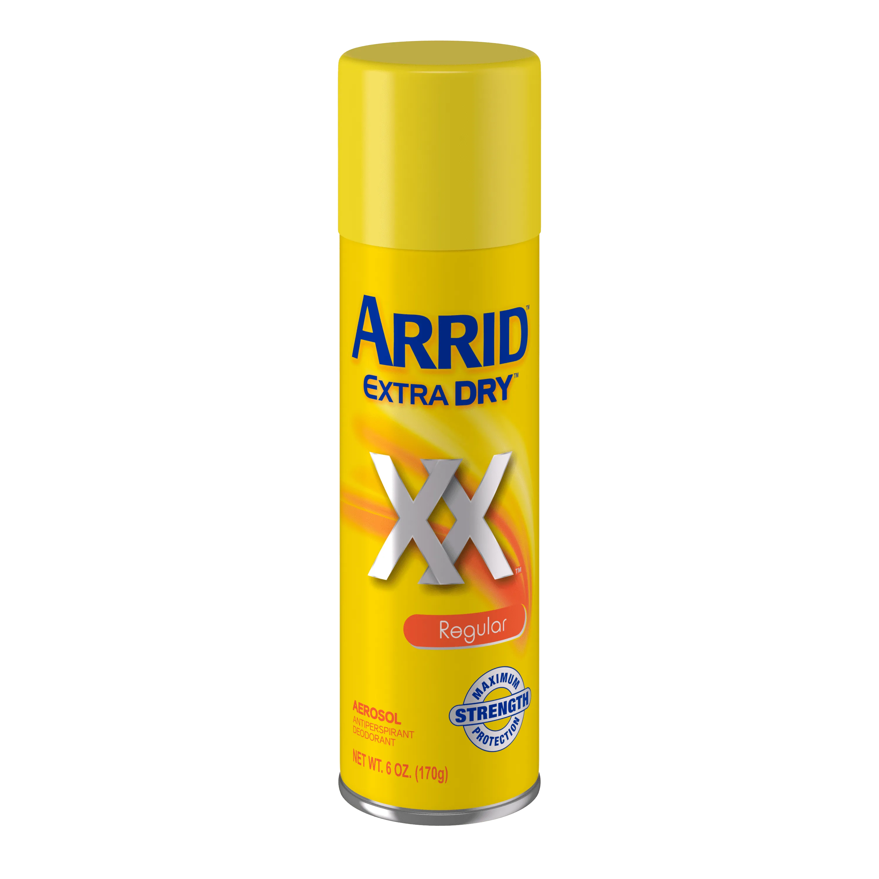 Arrid XX Extra Dry Aerosol Antiperspirant Deodorant, Regular,6 oz.