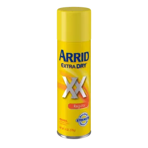 Arrid XX Extra Dry Aerosol Antiperspirant Deodorant, Regular,6 oz.