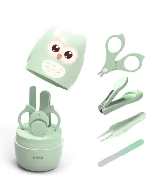 Baby Nail Kit, 4-in-1 Baby Nail Care Set