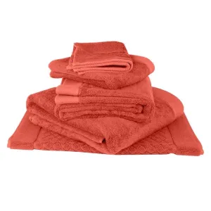 Bamboo Bath Towel - Paprika