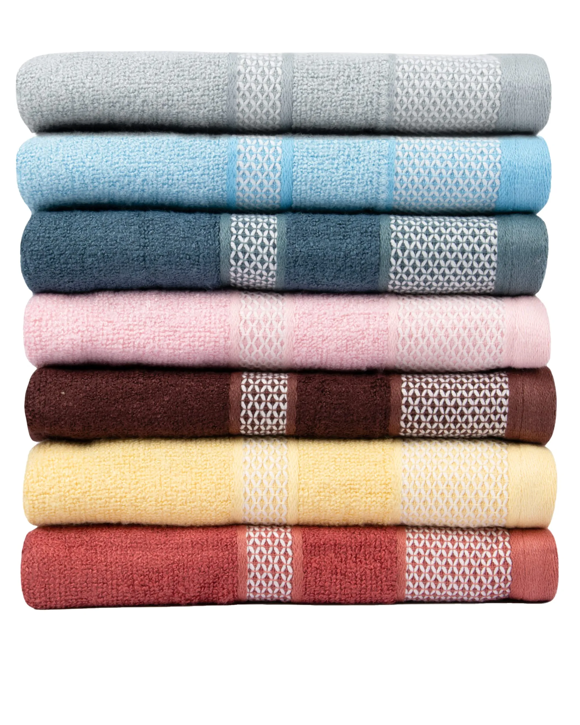 BePlush Zero Twist Bamboo Hand Towels : Ultra Soft, Highly Absorbent, Quick Dry, Anti Bacterial Napkins for Hand Towel || 450 GSM, 40 X 60 cms (6, Grey)