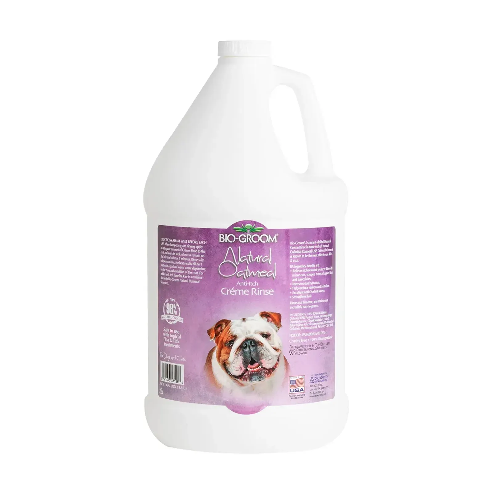 Bio-Groom - Natural Oatmeal Soothing Anti-itch Crème Rinse for Dogs