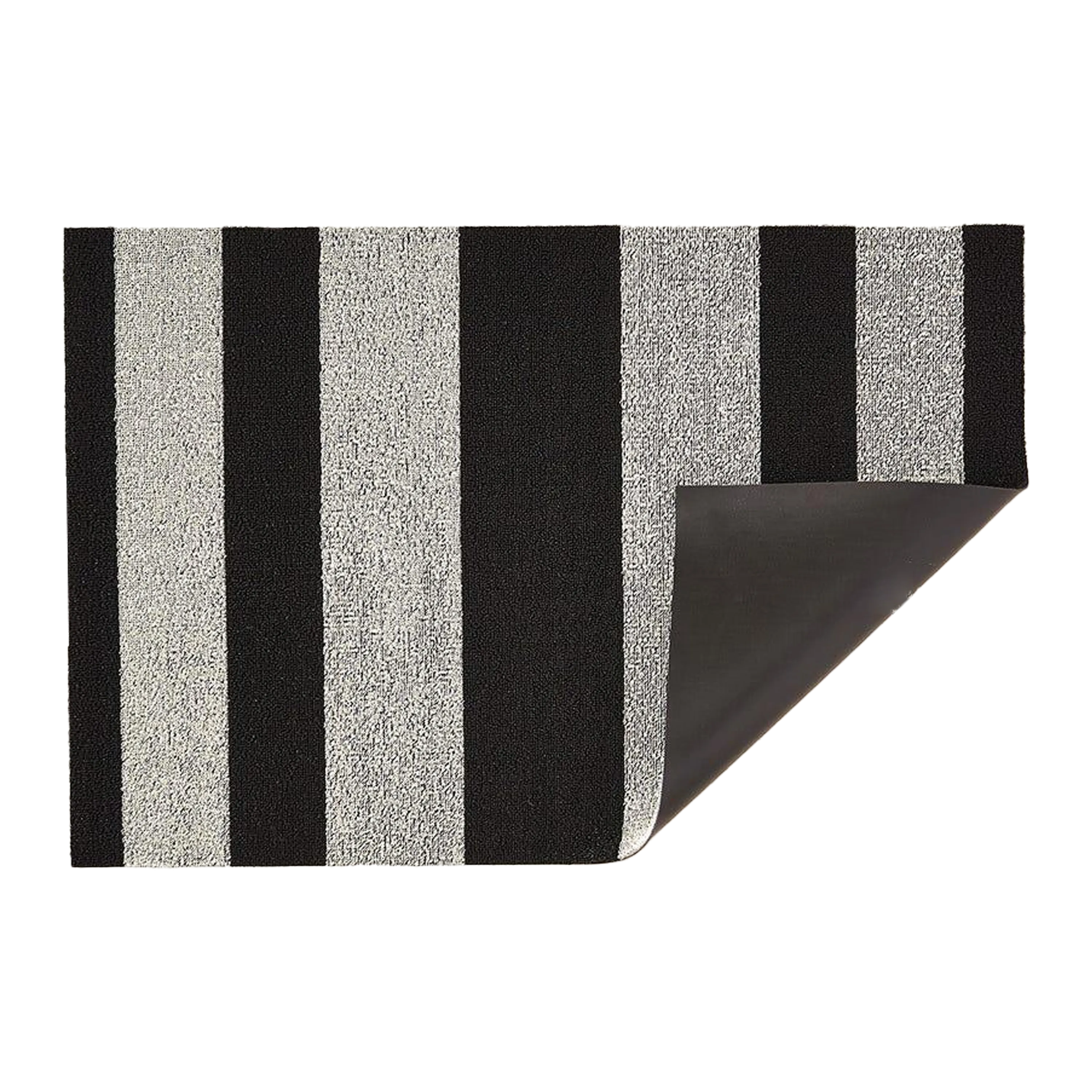 Bold Stripe Shag Door Mat