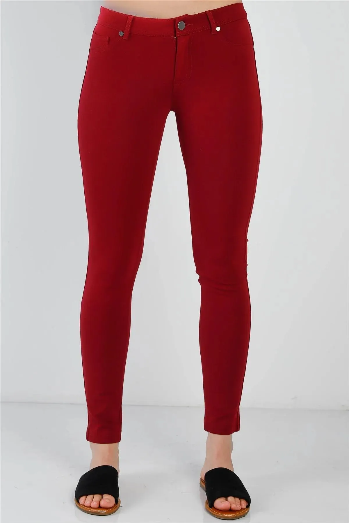 Brick Mid Rise Skinny Pants /2-2-2