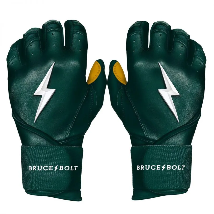 Bruce Bolt Youth Premium Pro Long Cuff Pair of Batting Gloves