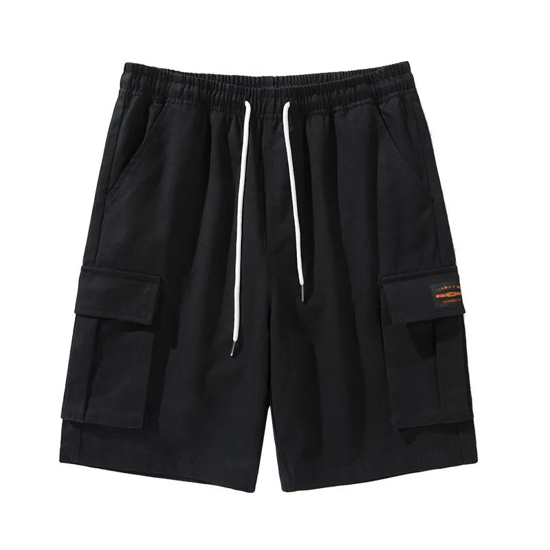 Cargo Shorts Men Summer Outdoor Korean Trendy Thin Loose Couple Mid-Length CasualSport Pants Bermuda Shorts