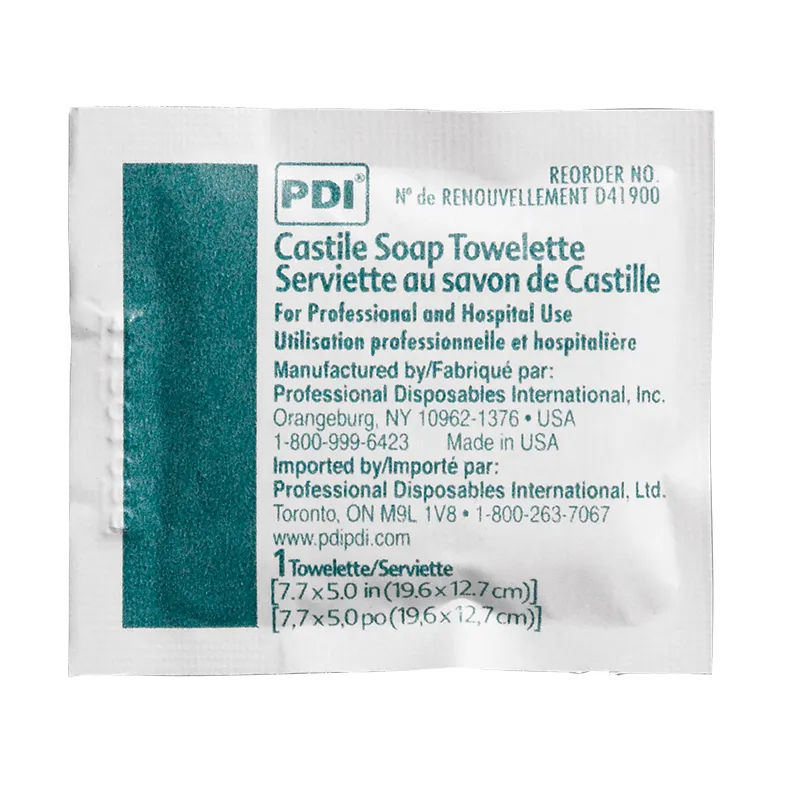 Castile Soap Towelettes