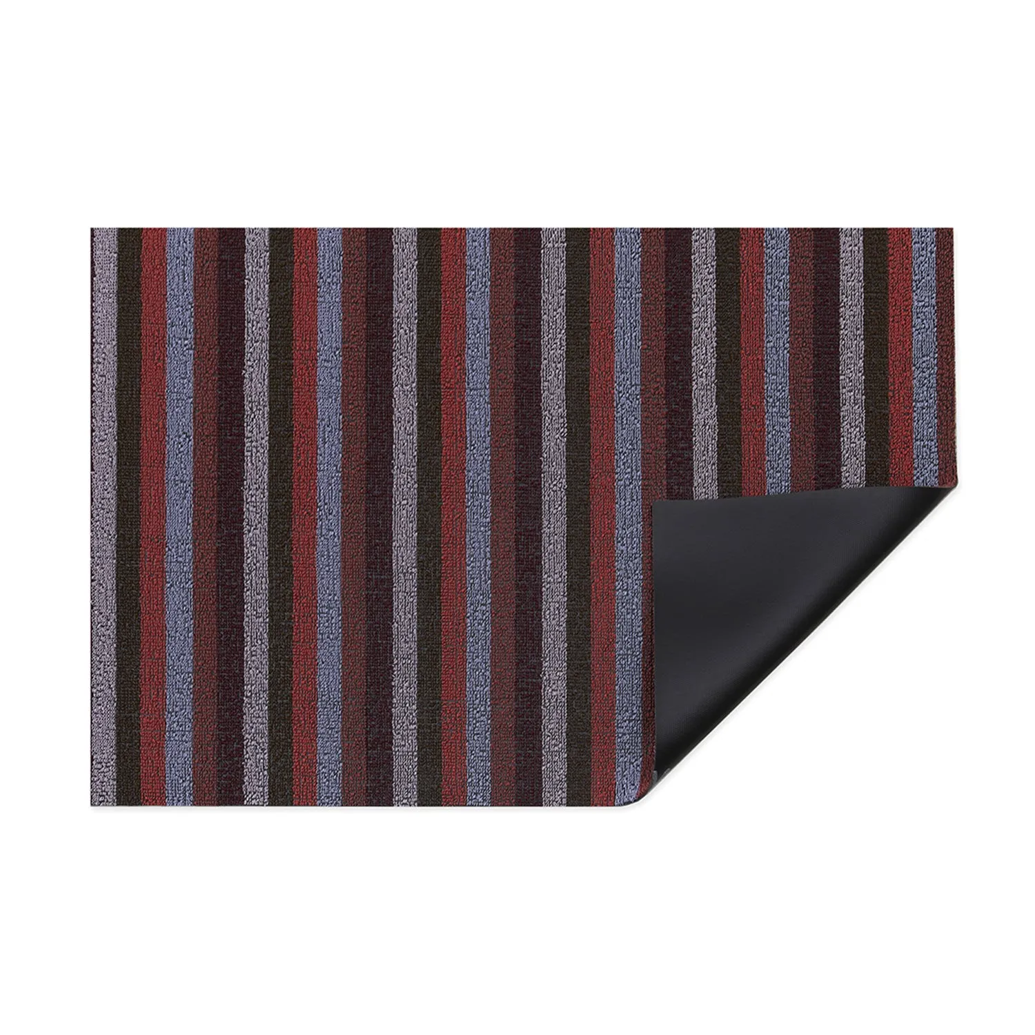 chilewich | big mat 91x152cm (36x60") | even stripe berry