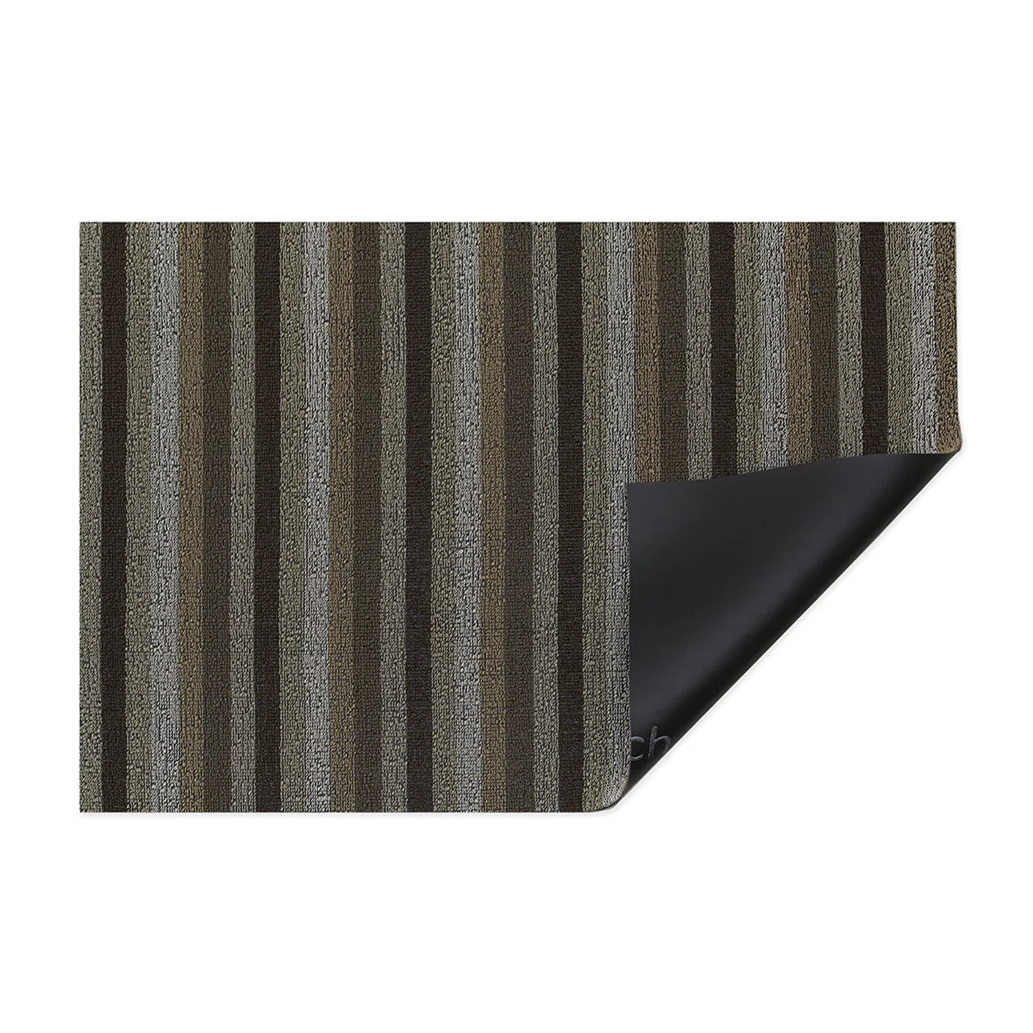 chilewich | doormat 46x71cm (18x28") | even stripe mocha