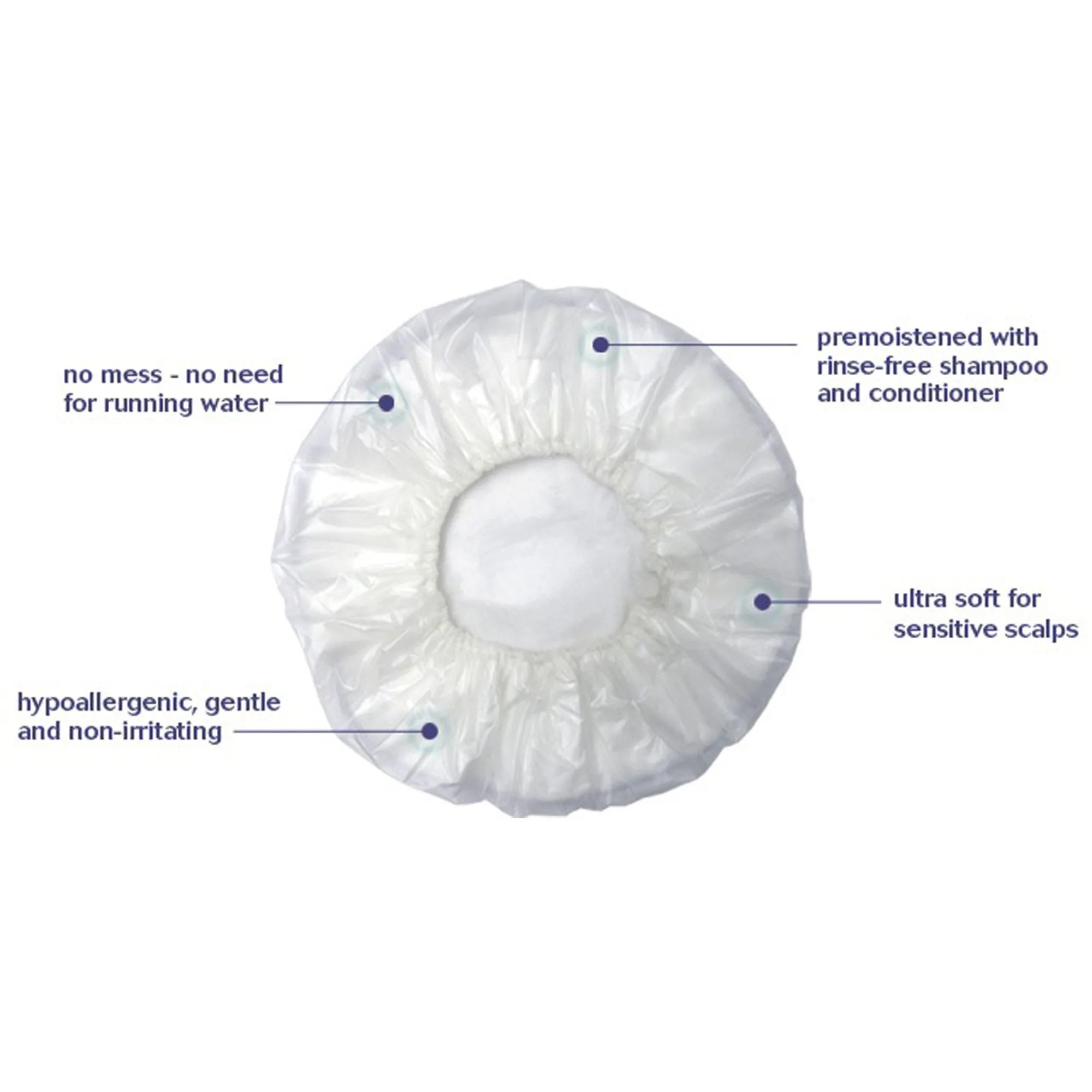 DawnMist Redi Wash Shampoo Cap