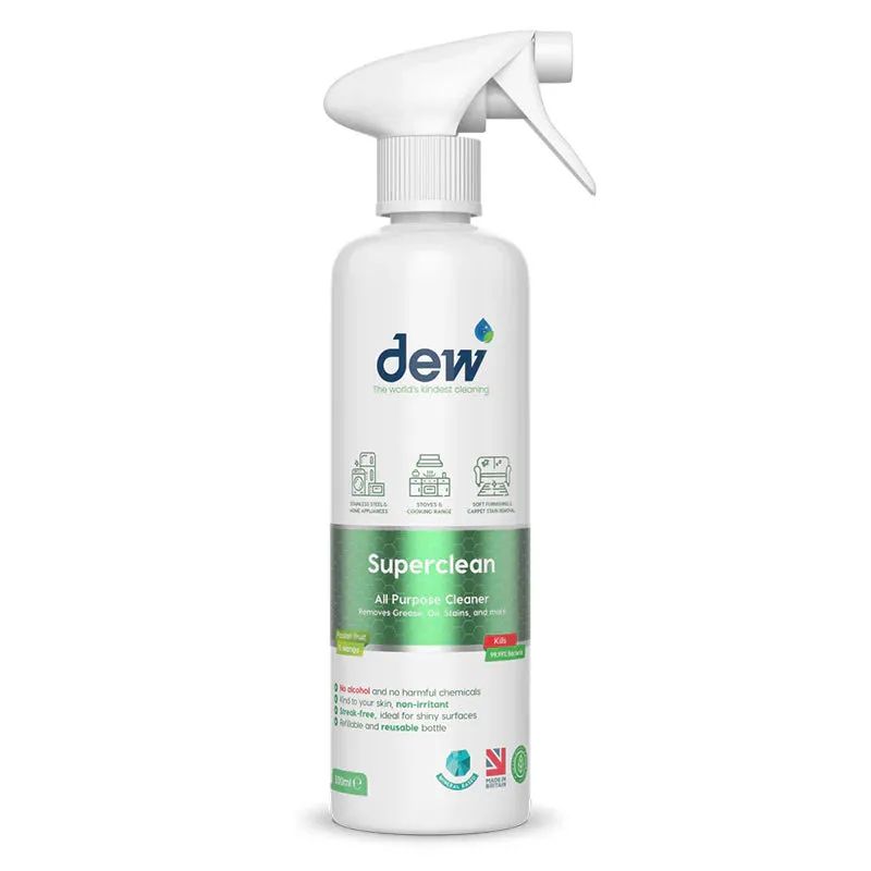 Dew Superclean Fragrance Free - 500mls