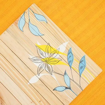 Dharti - Foldable Stain-proof Place Mat | Made with Pine Wood