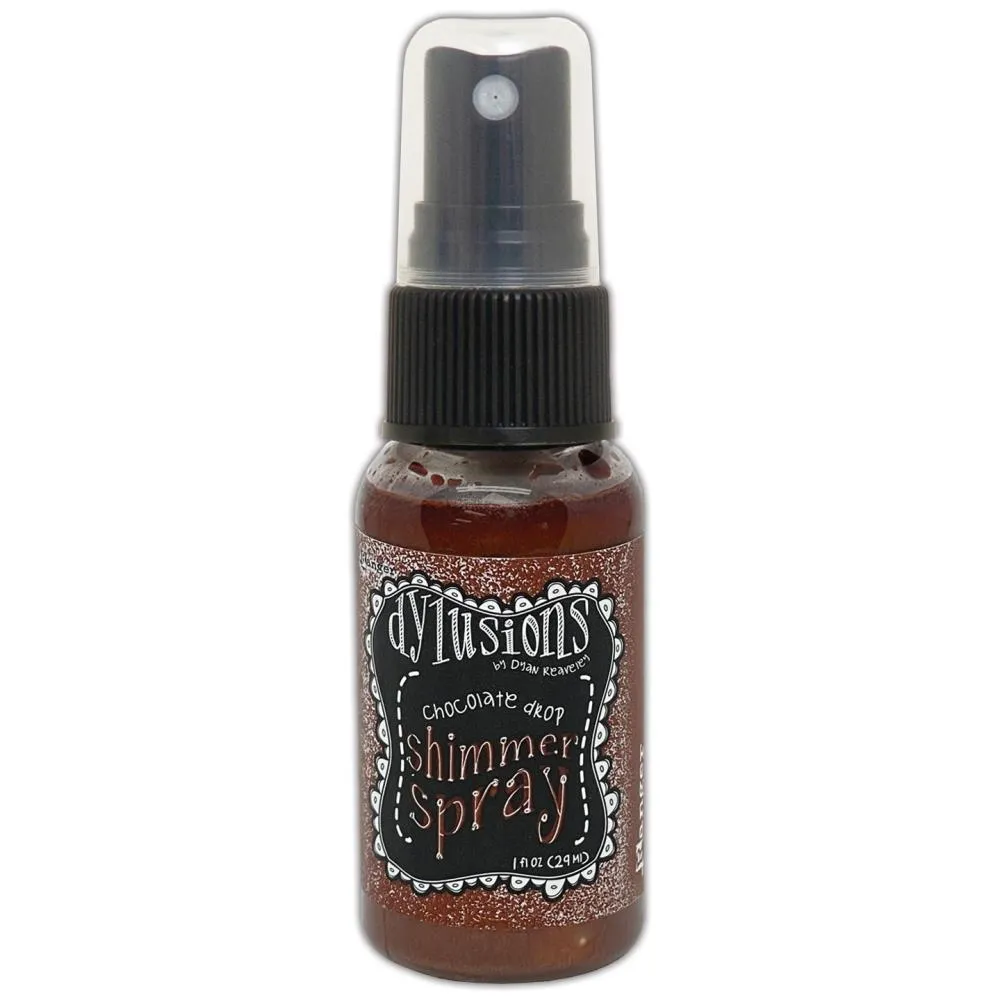 Dylusions Shimmer Sprays 1oz - Chocolate Drop