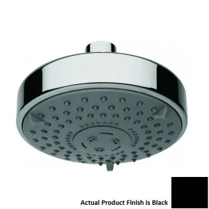 Emory & Bond EBA33SH07BL 4 3/4" Dia 3 Function Shower Head 1.75 GPF in Black