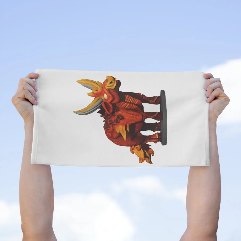 Fire Bull Rally Towel, 11x18