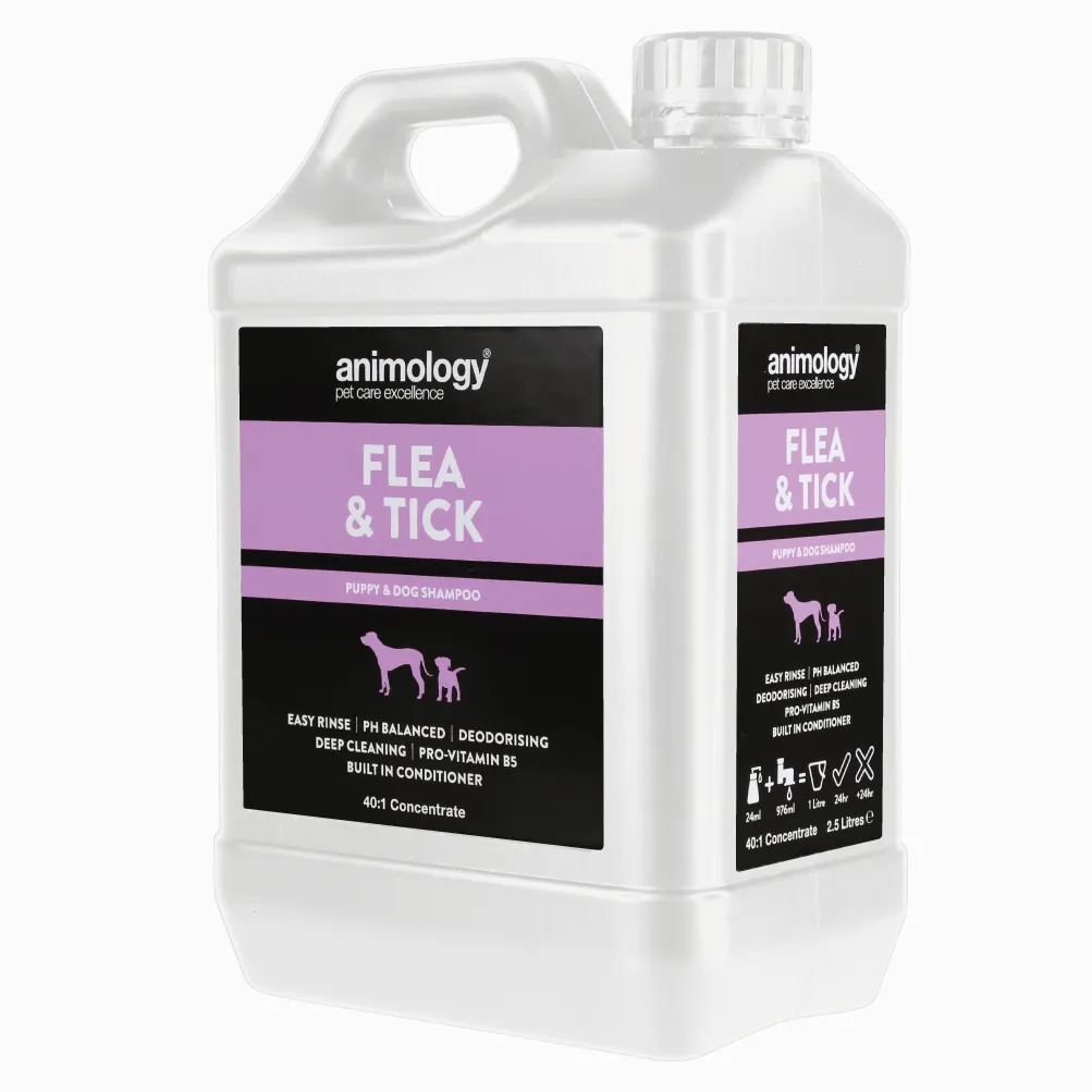 Flea and Tick Dog Shampoo 2.5L