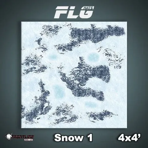 FLG Mats:  Snow 1 4x4’