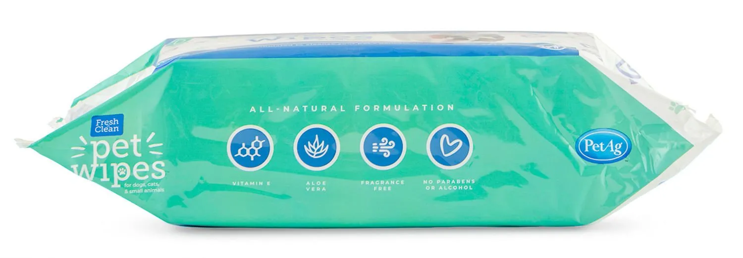 Fresh 'n Clean Pet Wipes, 100 ct