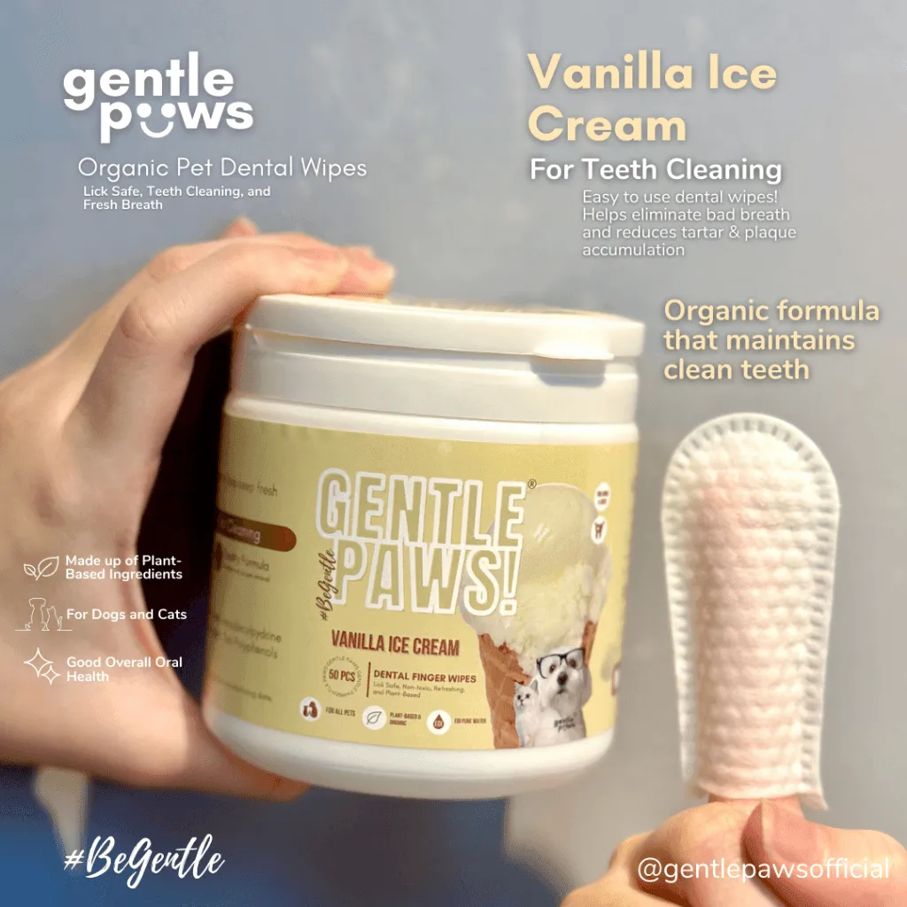 Gentle Paws Dental Wipes