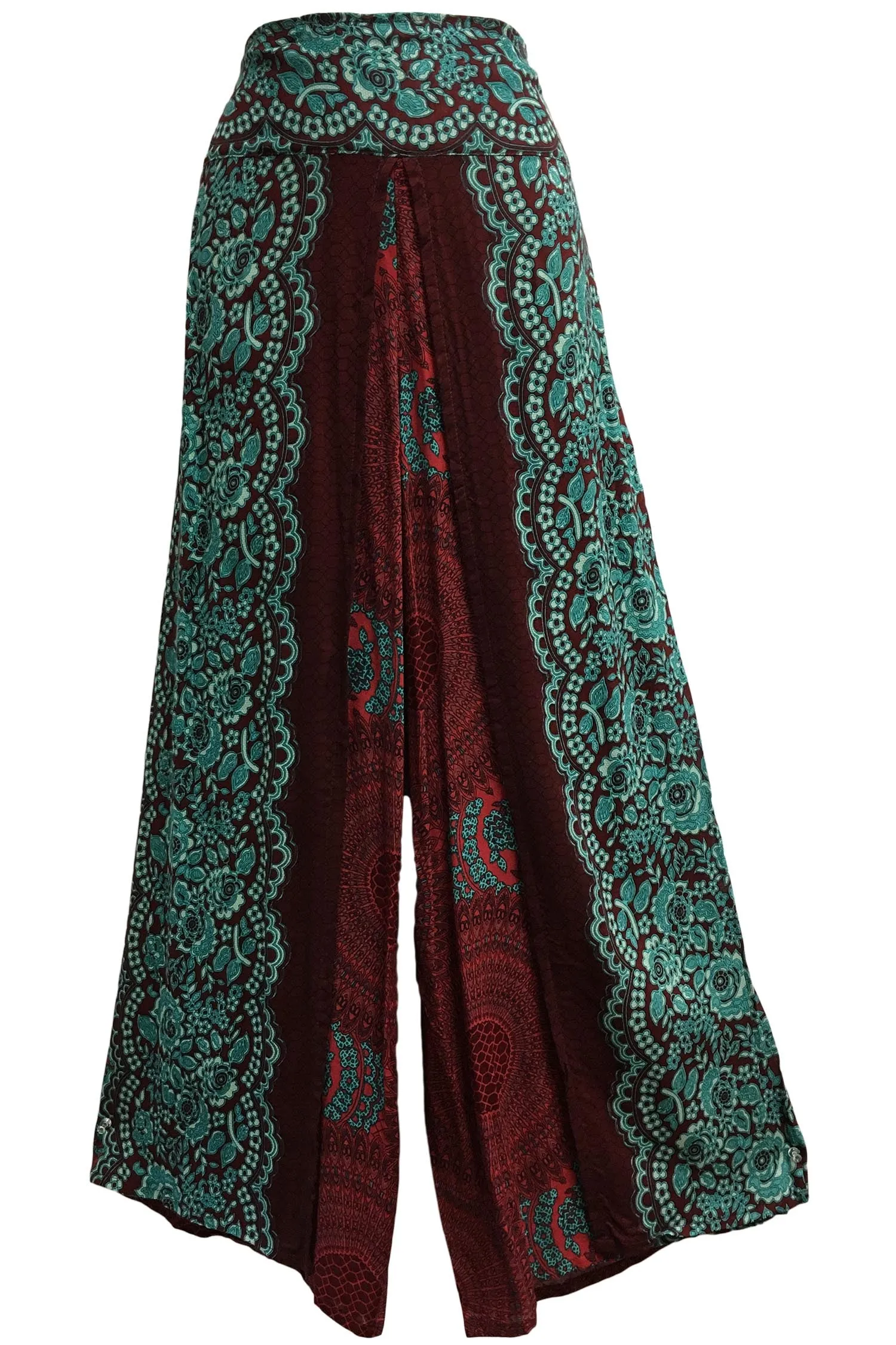 Gypsy Hippie Palazzo Gaucho Cotton Wrap Boho Yoga Pants Rashmi