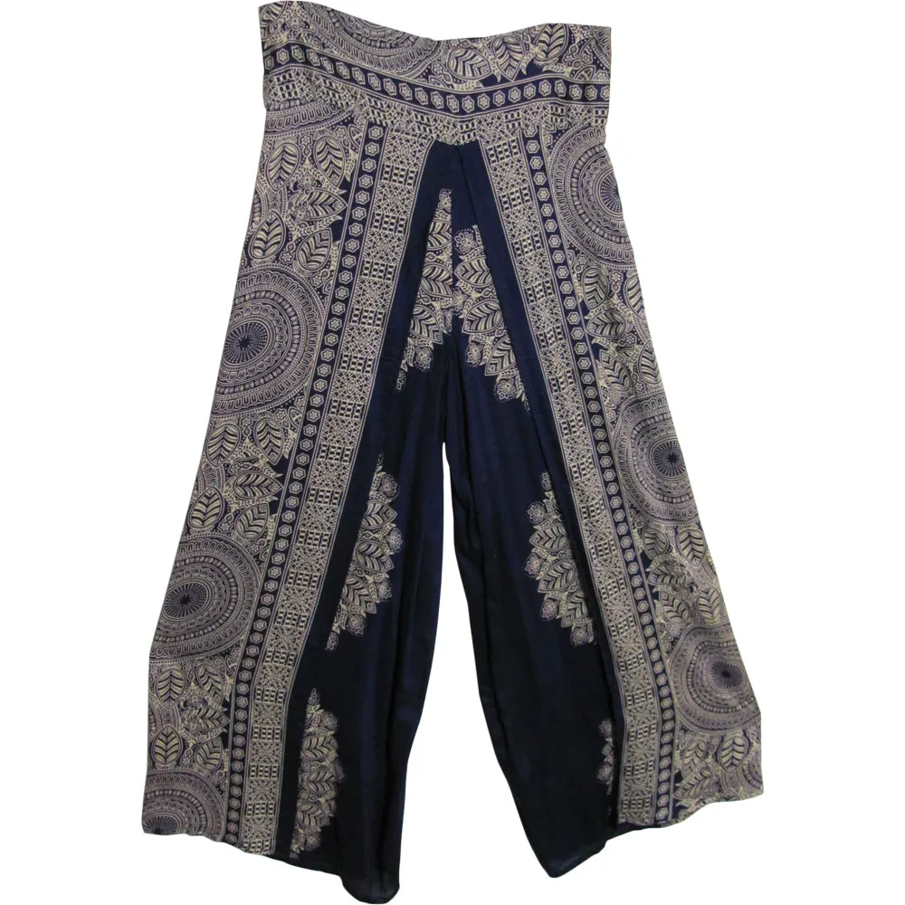 Gypsy Hippie Palazzo Gaucho Cotton Wrap Boho Yoga Pants Rashmi