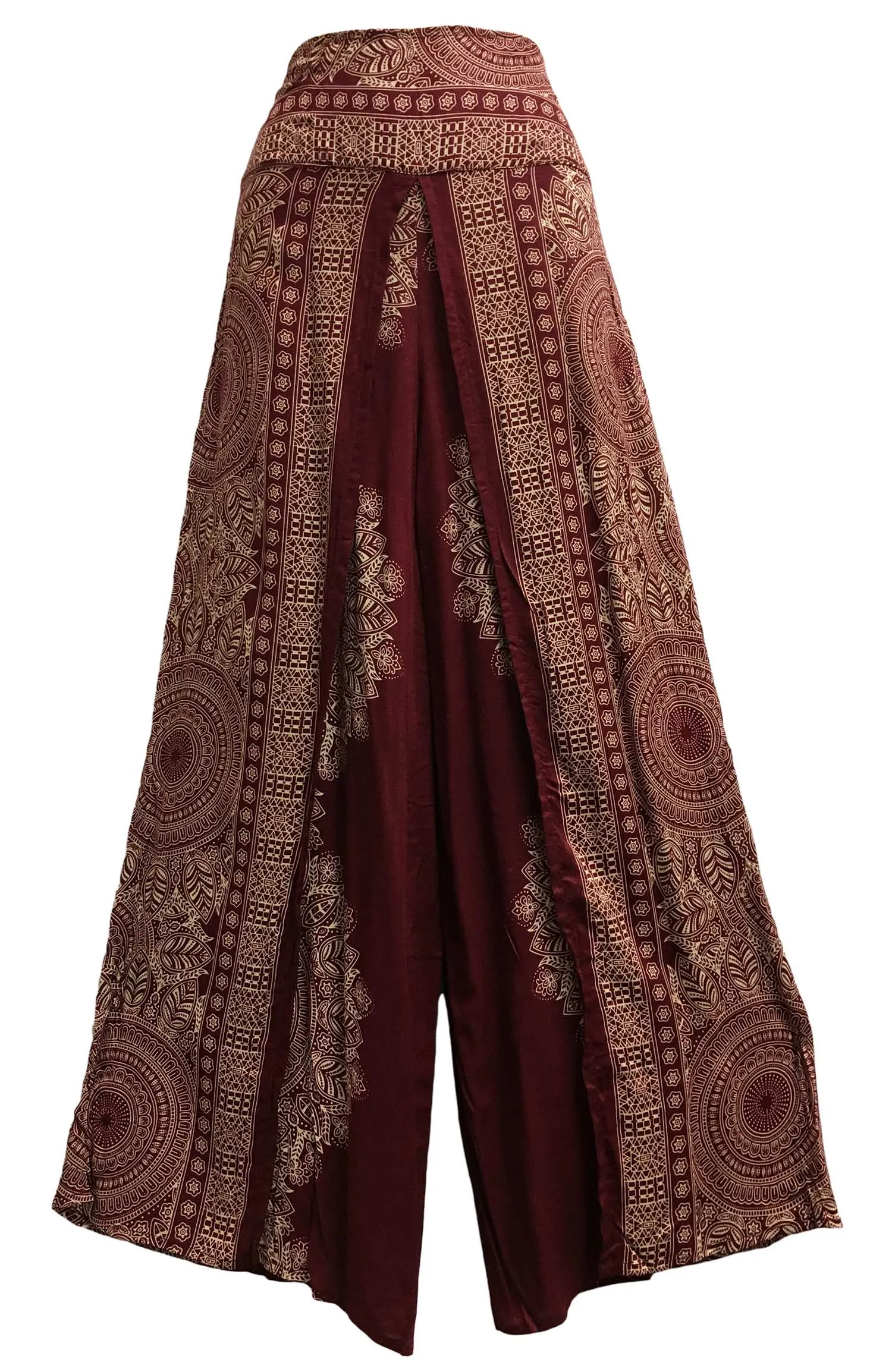 Gypsy Hippie Palazzo Gaucho Cotton Wrap Boho Yoga Pants Rashmi