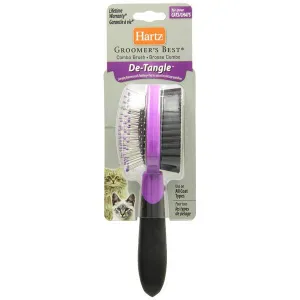 HARTZ - Groomer's Best Combo Brush for Cats - 1 Brush