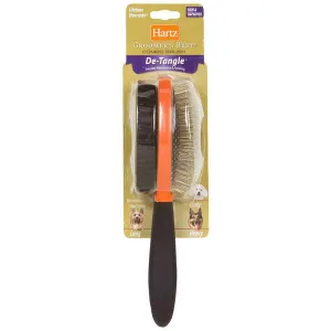 HARTZ - Groomer's Best Dog Combo Brush - 1 Brush