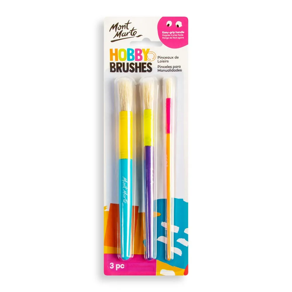 Hobby Brushes 3pc