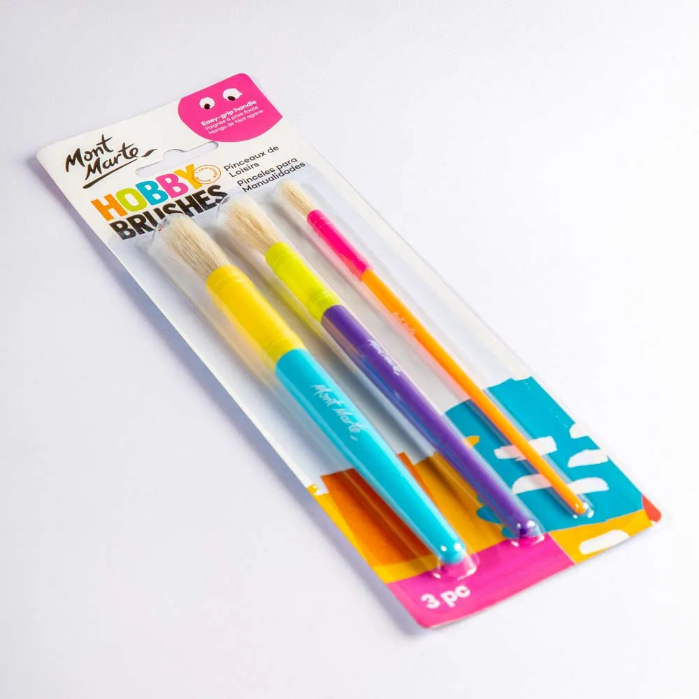 Hobby Brushes 3pc