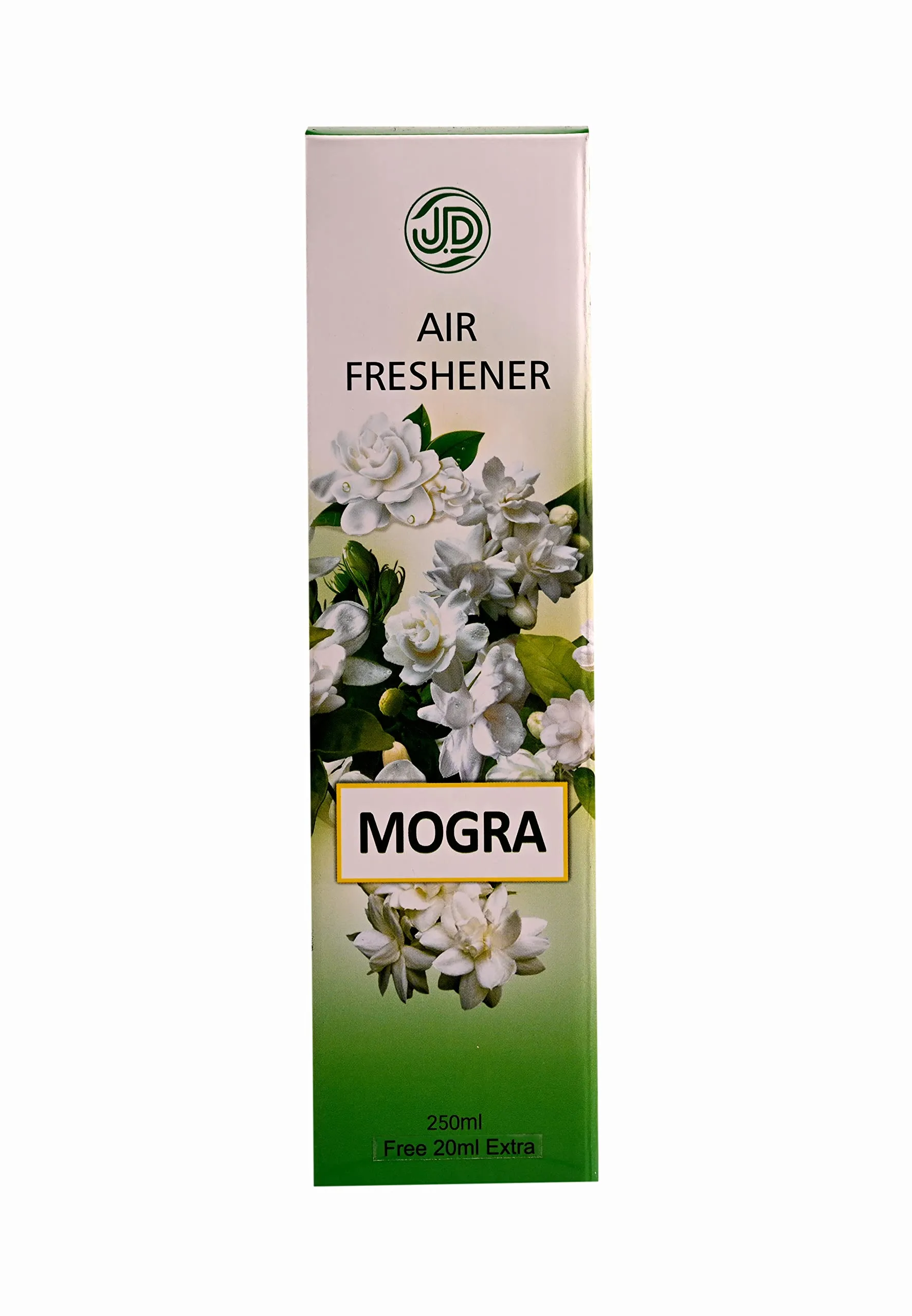 JETHARAM DAWARJI INTERNATIONAL Mogra Air Freshener - 250ml | Refreshing Room Spray | Invigorating Aromatherapy for a Wave of Freshness