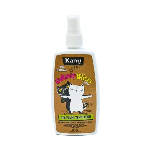 Kanu Pet's Catnip Bliss Spray, Irresistible Catnip Attraction for Cats, Promotes Fun and Calm