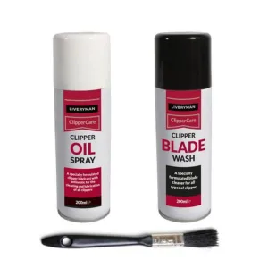 Liveryman Clipper Care Kit - Blade Wash & Oil