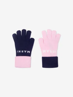 MARNI Girls Wool Gloves