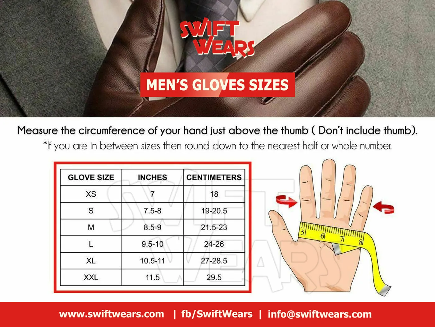 Men Driving Leather Gloves Mesh