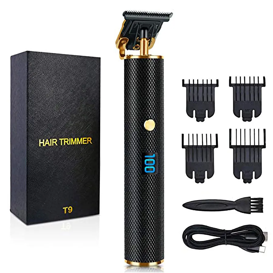 Men's Beard Trimmer, Wireless Hair Cutting Kit for Barbers