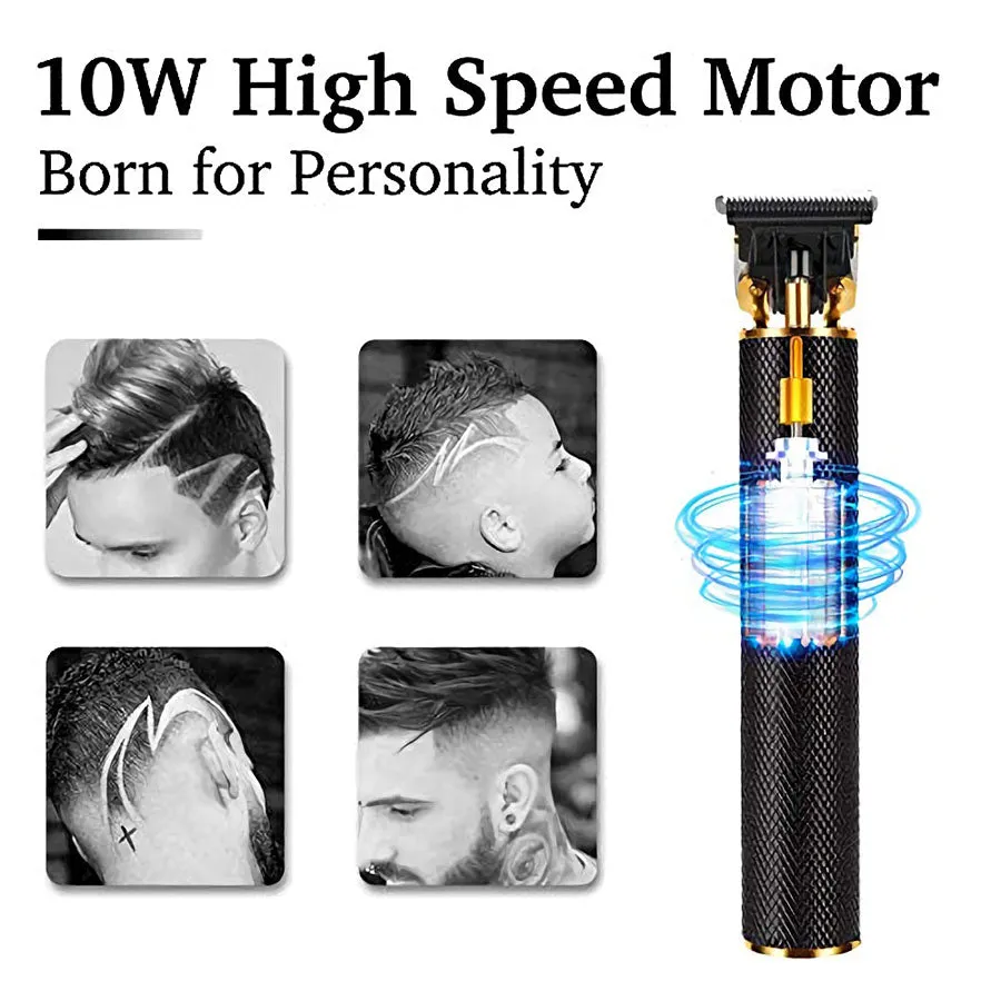 Men's Beard Trimmer, Wireless Hair Cutting Kit for Barbers