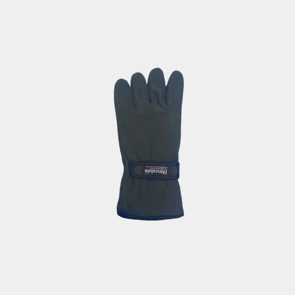 Men's Soft Polar Expedition Fleece Gloves Adjustable