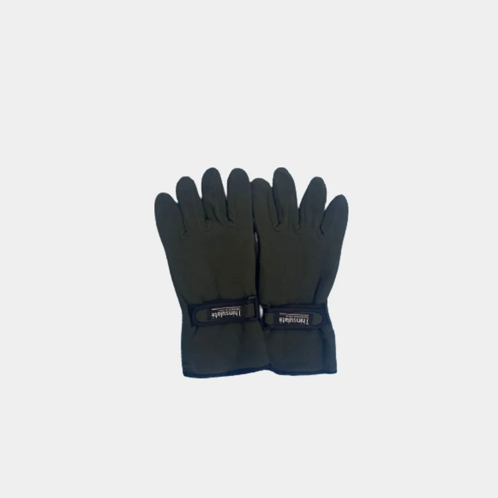 Men's Soft Polar Expedition Fleece Gloves Adjustable