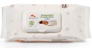 Mommy Care Biodegradable Organic Baby Wipes 72ct