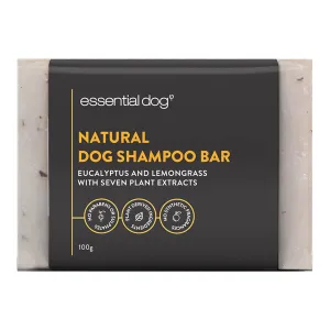 Natural Dog Shampoo Bar - Neem Seed, Lemongrass & Eucalyptus