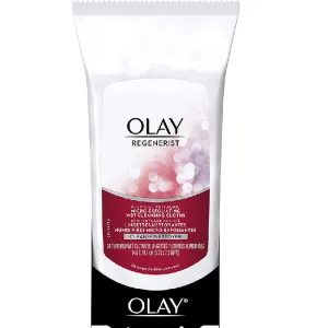 Olay Regenerist Micro-Exfoliating Anti-Aging Facial Wet Cleansing Cloths 30 Count