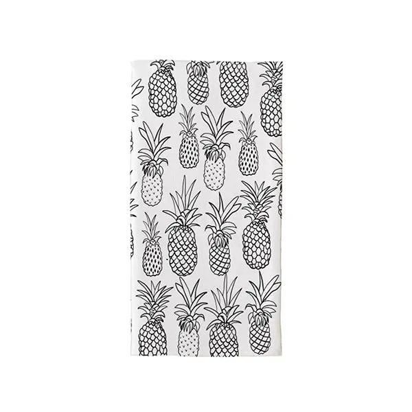 Pineapple Outline Kitchen Towel