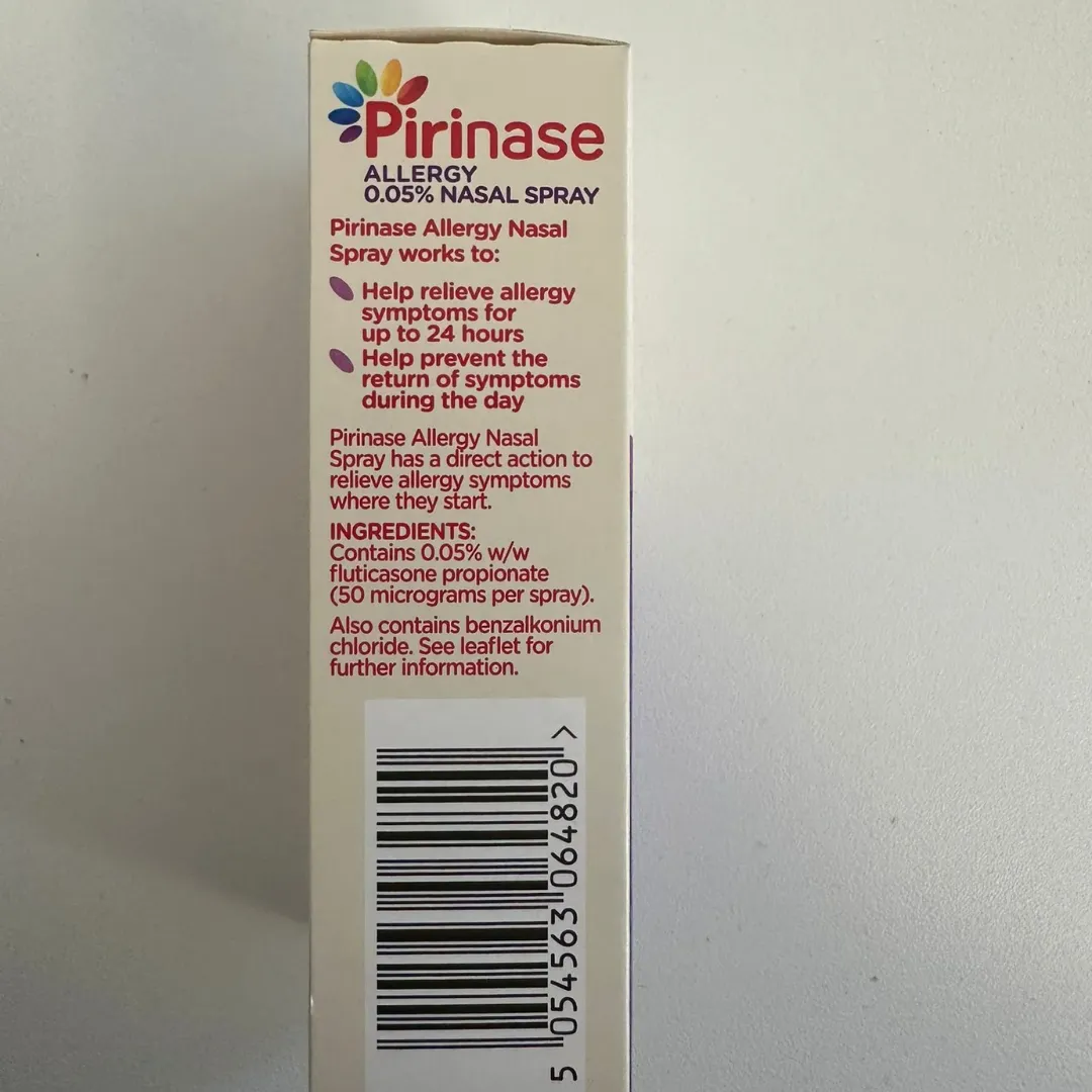 Pirinase Allergy 0.05% Nasal Spray - 120 Spray (P) (N)