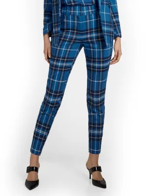 Plaid Ankle Pant